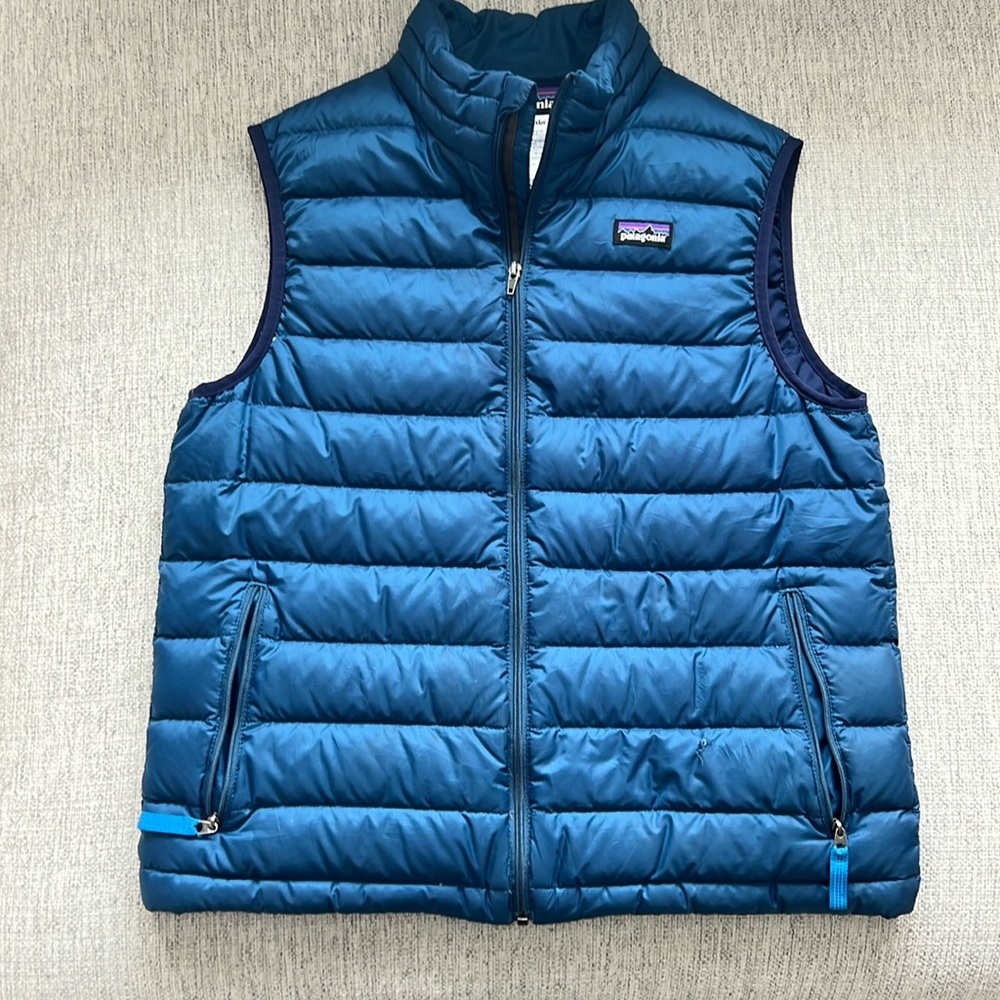 Patagonia Vest
Boy’s XL (14)
Blue